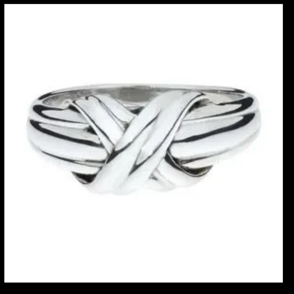 Tiffany & co. Silver Knot Ring